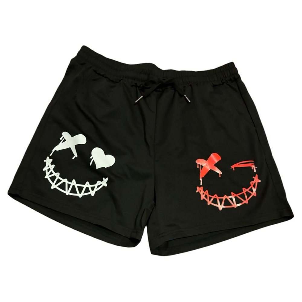 Manfinity EMRG Men Cartoon Graphic Drawstring shorts like new size large SHEIN
